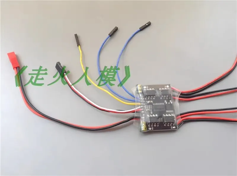 5Ax4 ثنائي الاتجاه نحى ESC التحكم المختلط/وضع مستقل 4-قناة 3S خزان الزاحف 6 فولت-14 فولت RC قارب سيارة بدون طيار #2