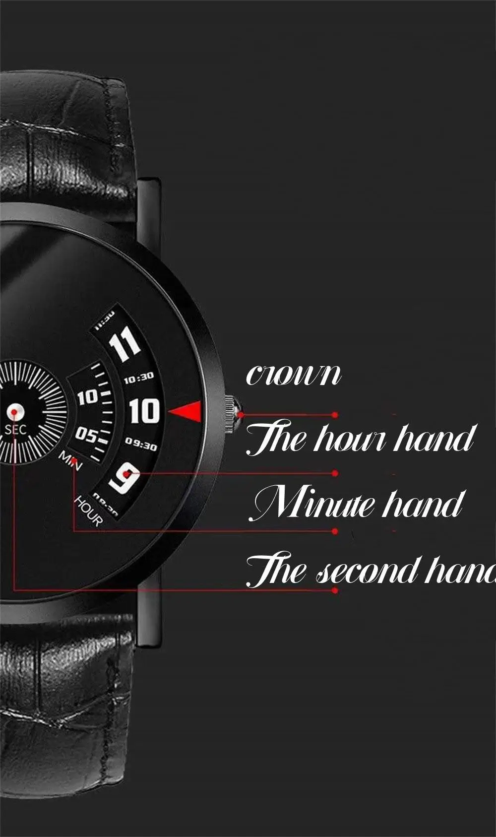 2024 new high-class sense of personality simple waterproof men\'s watch manufacturers belt wristwatch