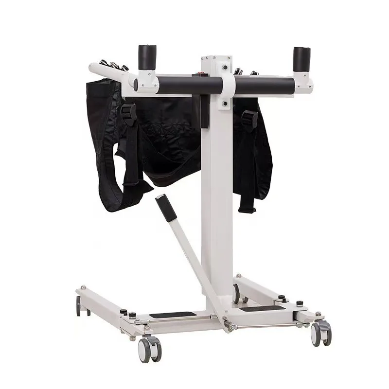 Multi-functional care transfer chair mobility vehicle walker mobile machine armrest frame elderly transfer chair bed