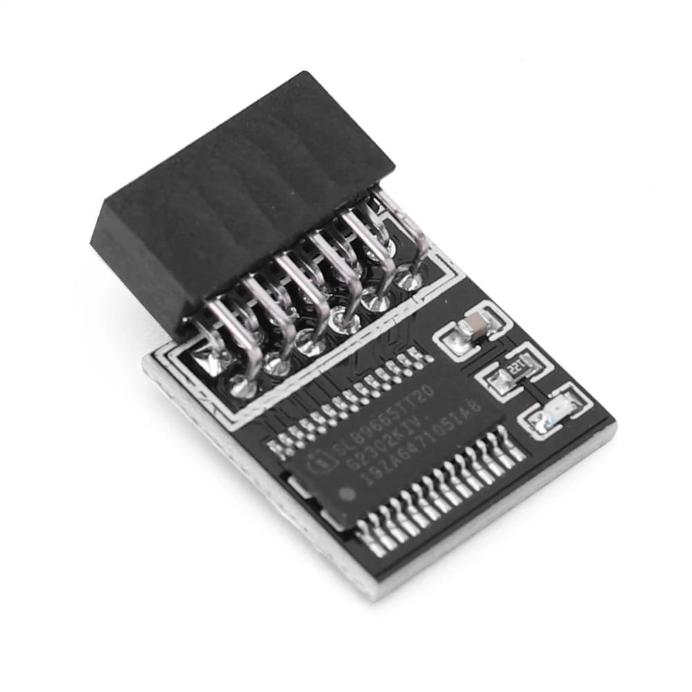 Replacement TPM 2.0 Module LPC 12PIN for Gigabyte Motherboards Ideal for Windows 11 Security Upgrade