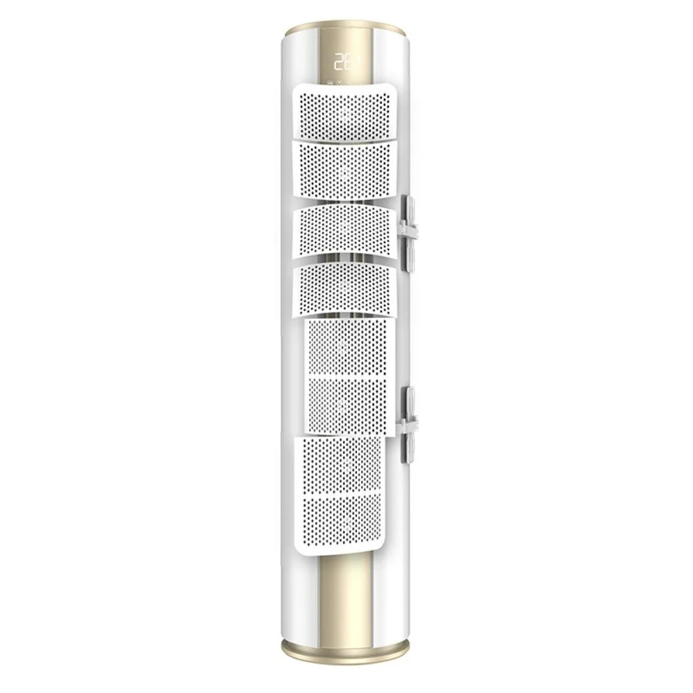 Flexible Air Deflector Panel Direction Adjustable Shield For Cylindrical Standing Air Conditioning Unit