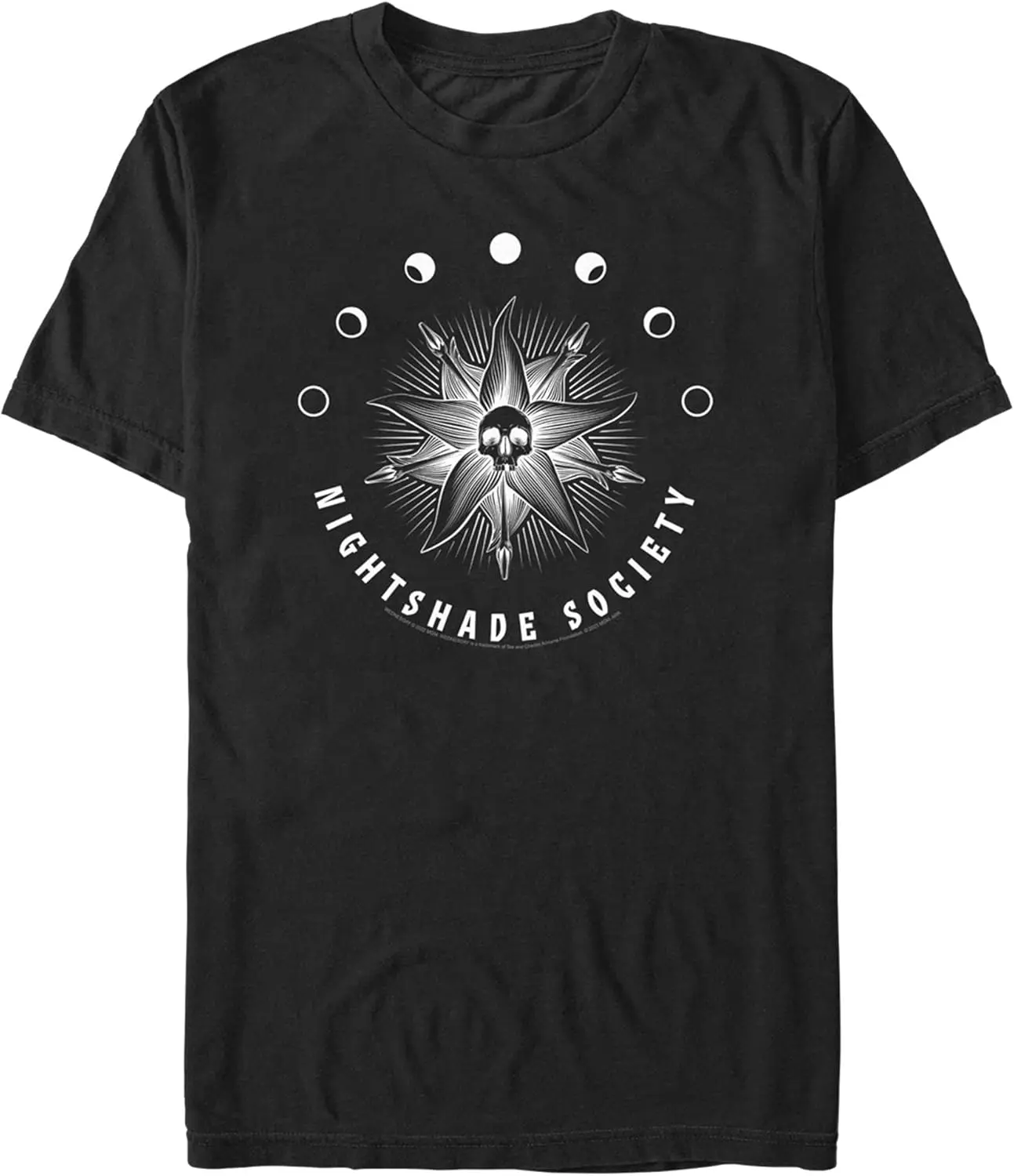 Friday Nightshade Society Logo T-shirt, Camiseta Masculina