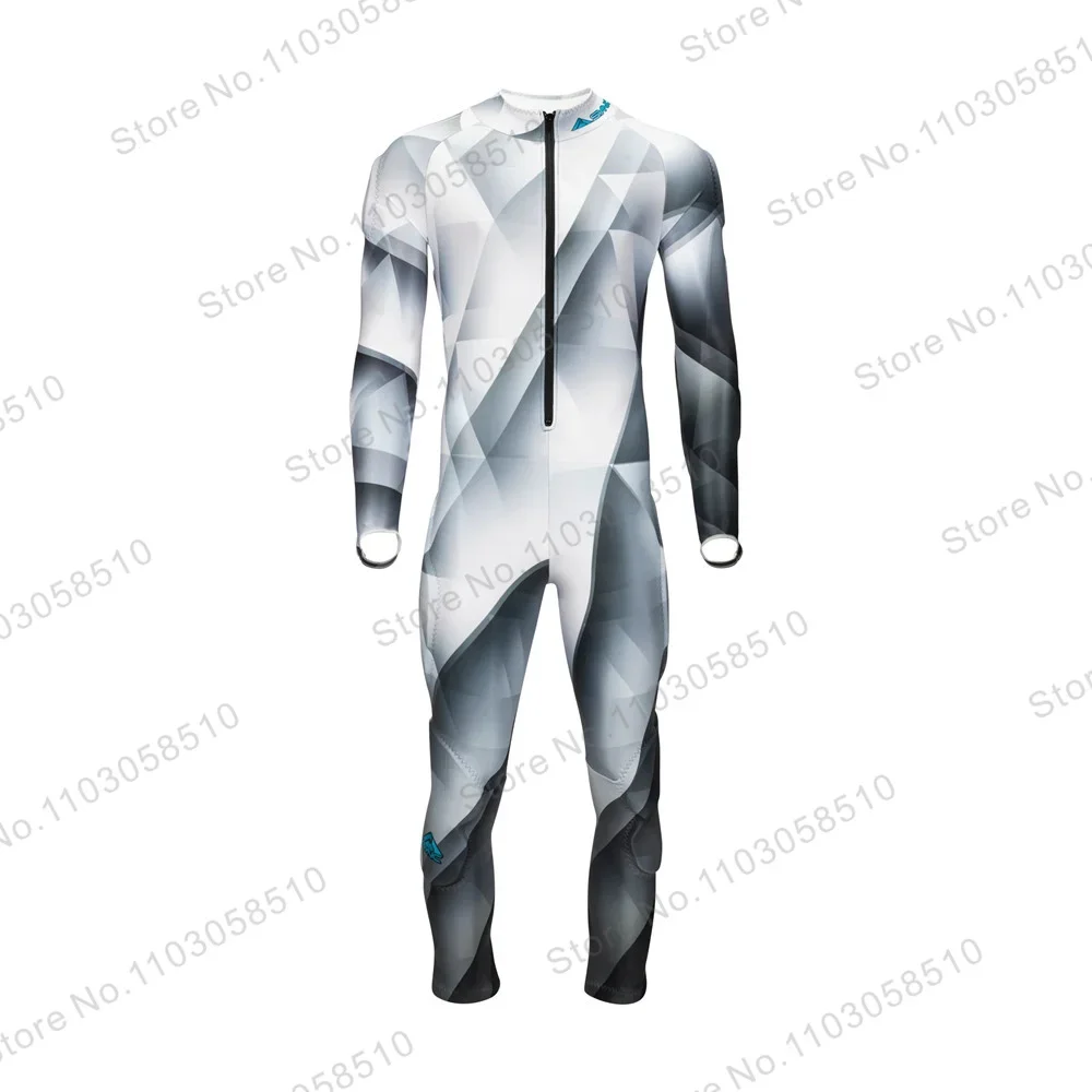 Performance Gs Race Pak Winter Flens Jumpsuits Eendelige Ski-Pakken Onafhankelijke Ski-Racing Opgevuld Downhill Speed Gs Pak