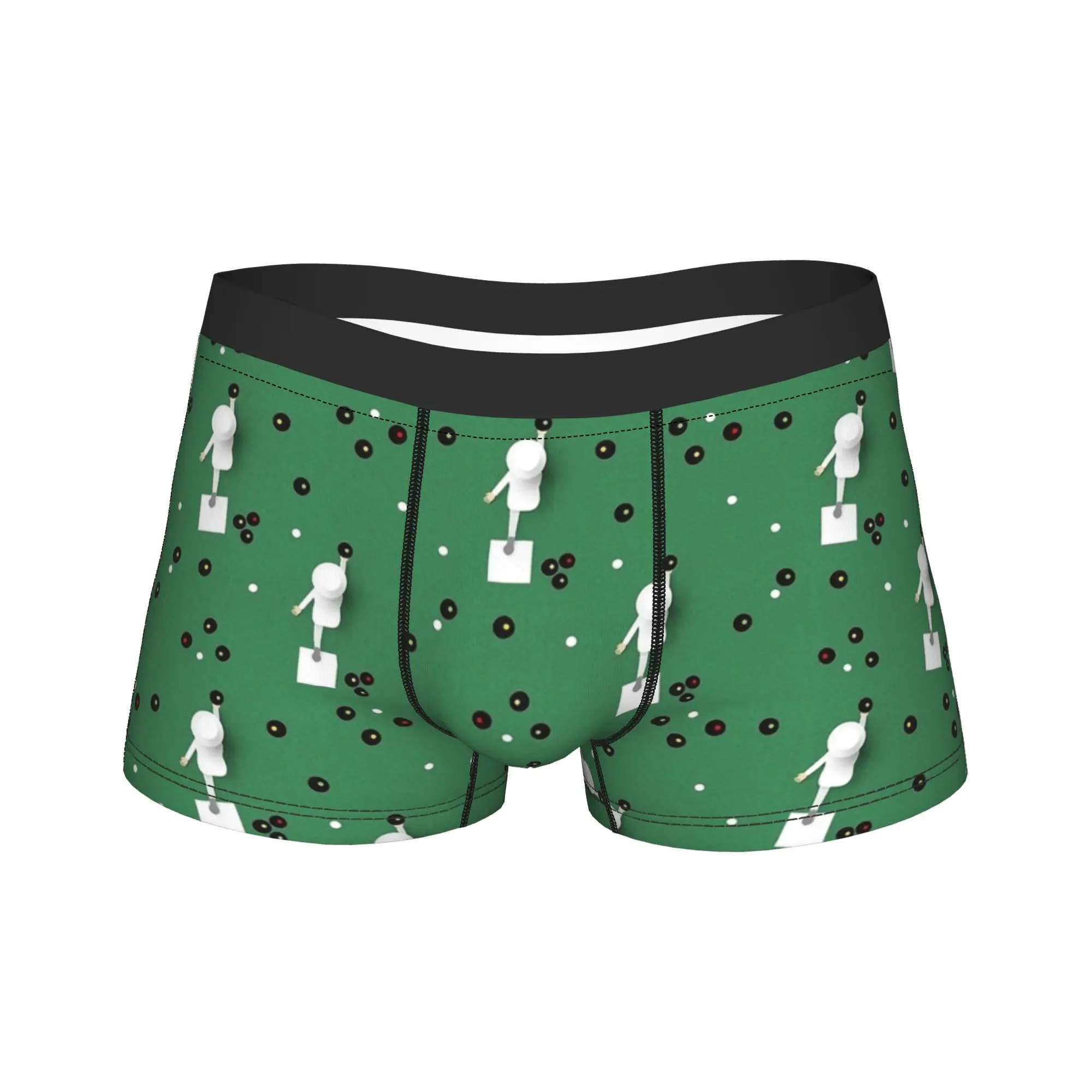 Lawn Bowls Legends Underwear  Men Underpants Custom DIY Comfortable Boxer Shorts Trenky Shorts Briefs Plus Size
