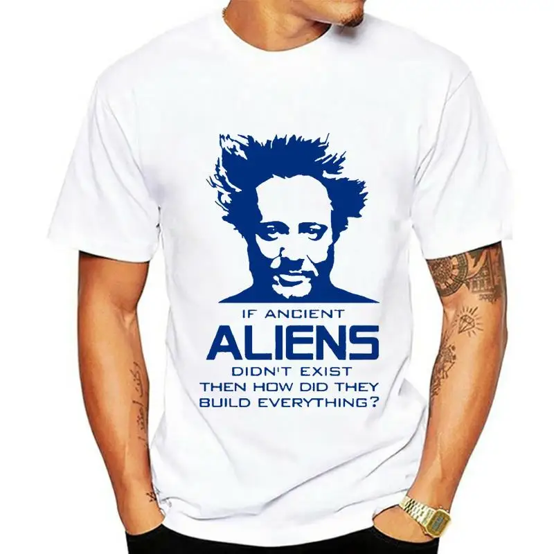 Giorgio Tsoukalos T Shirt Ancient Alien Astronaut Ufo Space Cool Gift Tee 181