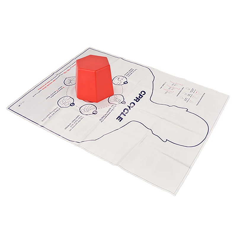 نموذج مانيكين صغير على شكل مسدس للإسعافات الأولية للتدريب على الإنقاذ ، أداة تعليمية طبية ، دمية للجسم ، تمريض CPR #4