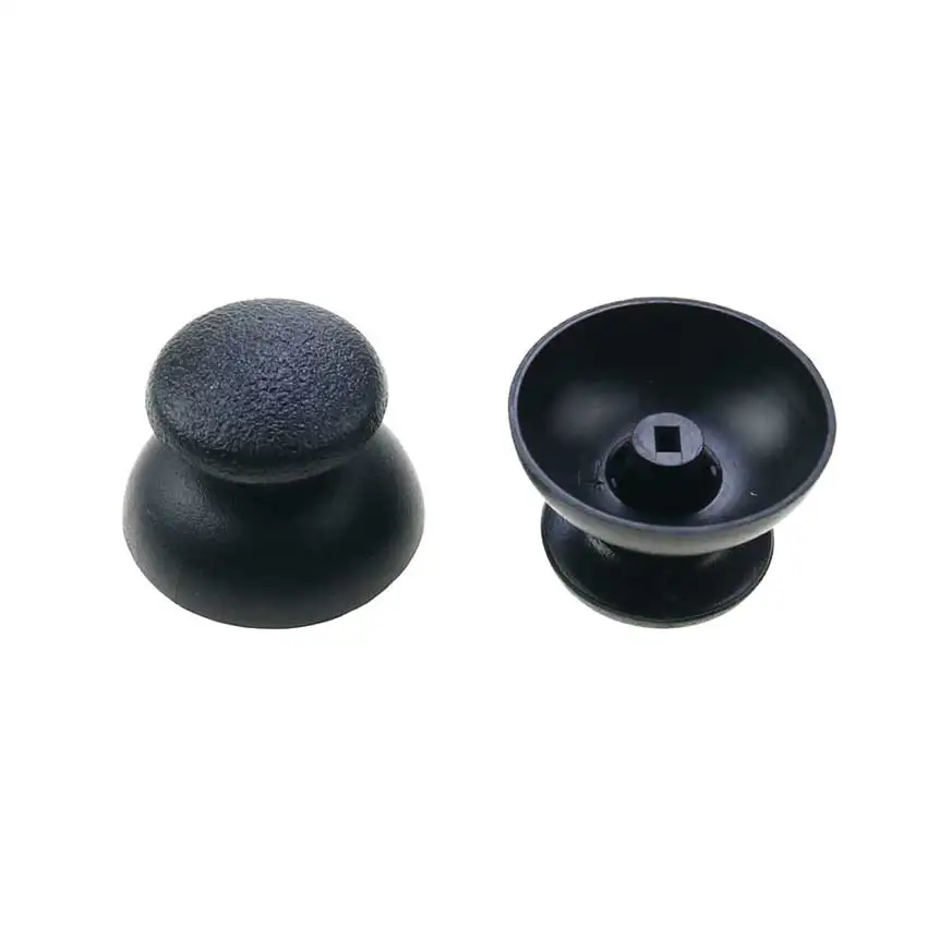 YuXi Metal Analog Sticks 3D Analog Joystick For PS2 / Xbox 360 Controller Thumbsticks Cap Mushroom Cover