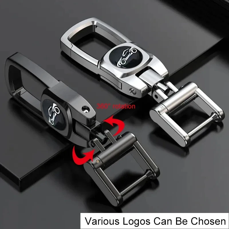 Car Key Rings Stainless Steel Keychain Keyring for Audi BMW Mercedes Benz Honda Lexus Toyota Mazda Nissan Skoda VW Volkswagen