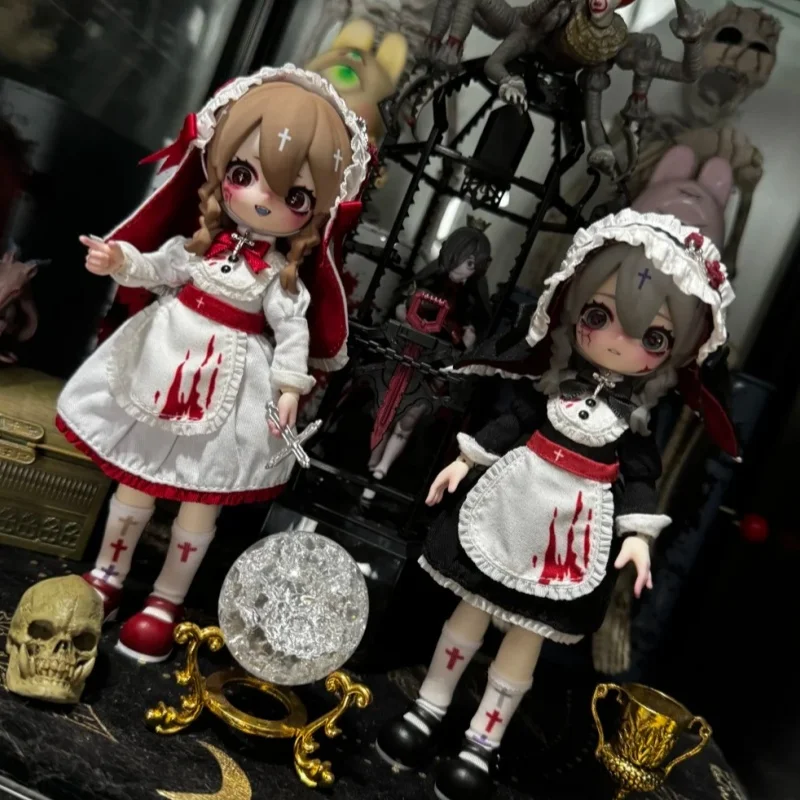 

Authentic in Stock Nyssa Nightmare Series BJD Blind Box Touching Trendy Playful Handmade Gift for Girls Collectible ornaments