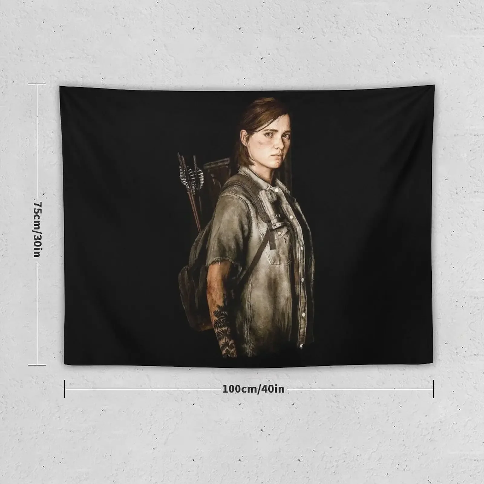 Last of Us Ellie 8k Tapestry Bedroom Organization And Decoration Decorations For Your Bedroom Tapestry