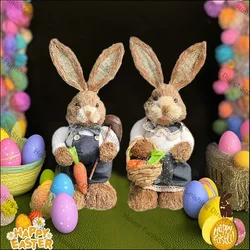 New Wedding Velvet Candy Bag Rabbit Ear Gift Box Bag Creative Wedding Candy Box Wind Handheld Bag Easter Party