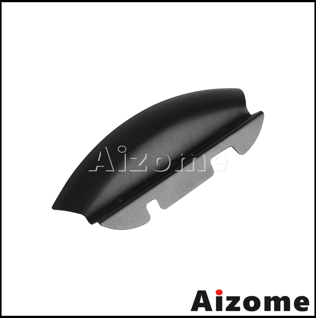 Deflector de viento de Triple árbol inferior negro para motocicleta, Harley Touring Street Electra Road Glide Road King FLH/T FLHX 2014-2023