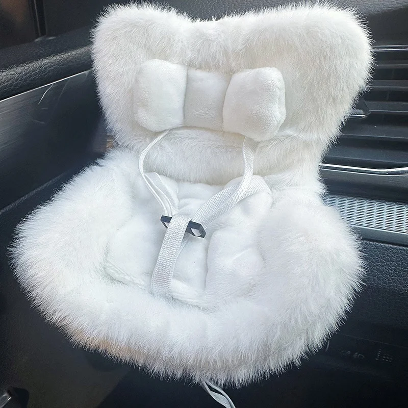 مقعد سلامة دمية السيارة لكرسي كرتوني 17 سنتيمتر نموذج مقعد السيارة منفذ ديكور لدمية اكسسوارات الديكور التصميم الداخلي للسيارة