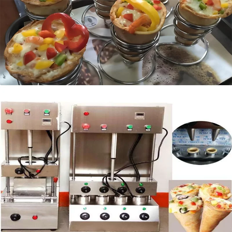 : Máquinas pizza en cono