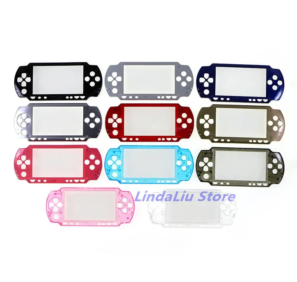 1 قطعة ل PSP 1000 1001 لعبة وحدة التحكم الإسكان الجبهة غطاء الواجهة شل غطاء استبدال