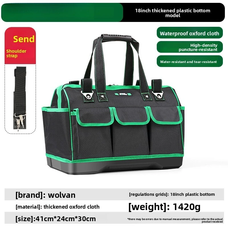 

Multifunctional Electrician Tool Kit Hardwear Oxford Bag Waterproof Portable Toolbox Organizer for Home Garage Tool Box Tool