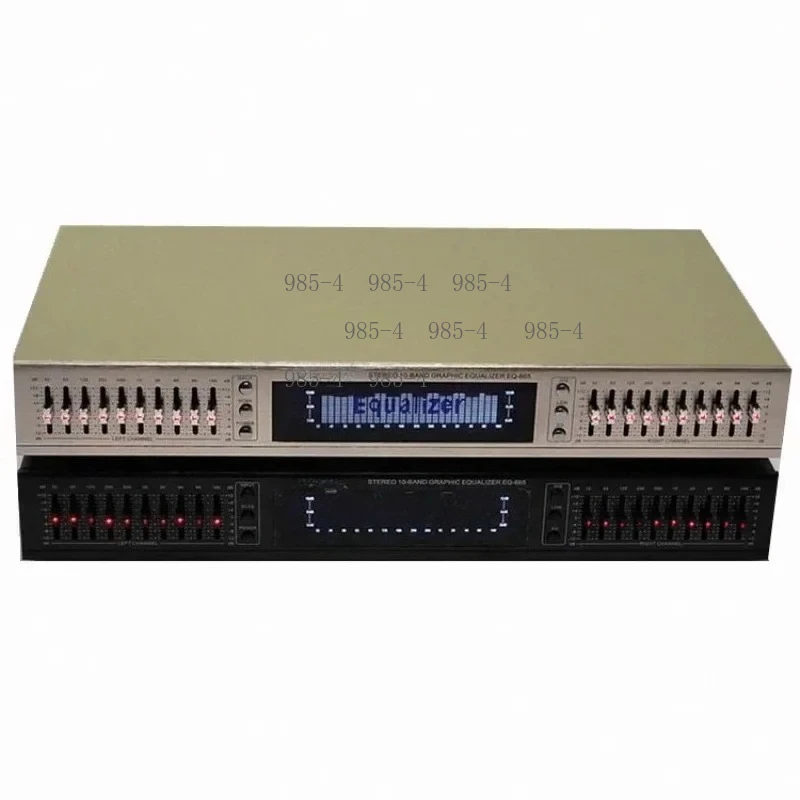 Dual Channel Stereo Mixer With Bass/Treble EQ - High/Low Regulator