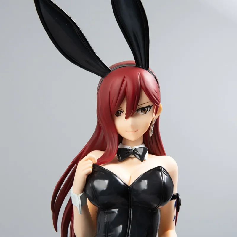 Fairy Erza Scarlet B-style 1/4 sexy Bunny 40cm Ver Japanese Anime Figures PVC Action Figure Toy Game Collectible Model freeing