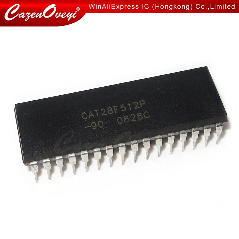 

CazenOveyi 10 шт./лот CAT28F512P-12 CAT28F512P-70 CAT28F512P-90 CAT28F512P 28C512 DIP-32