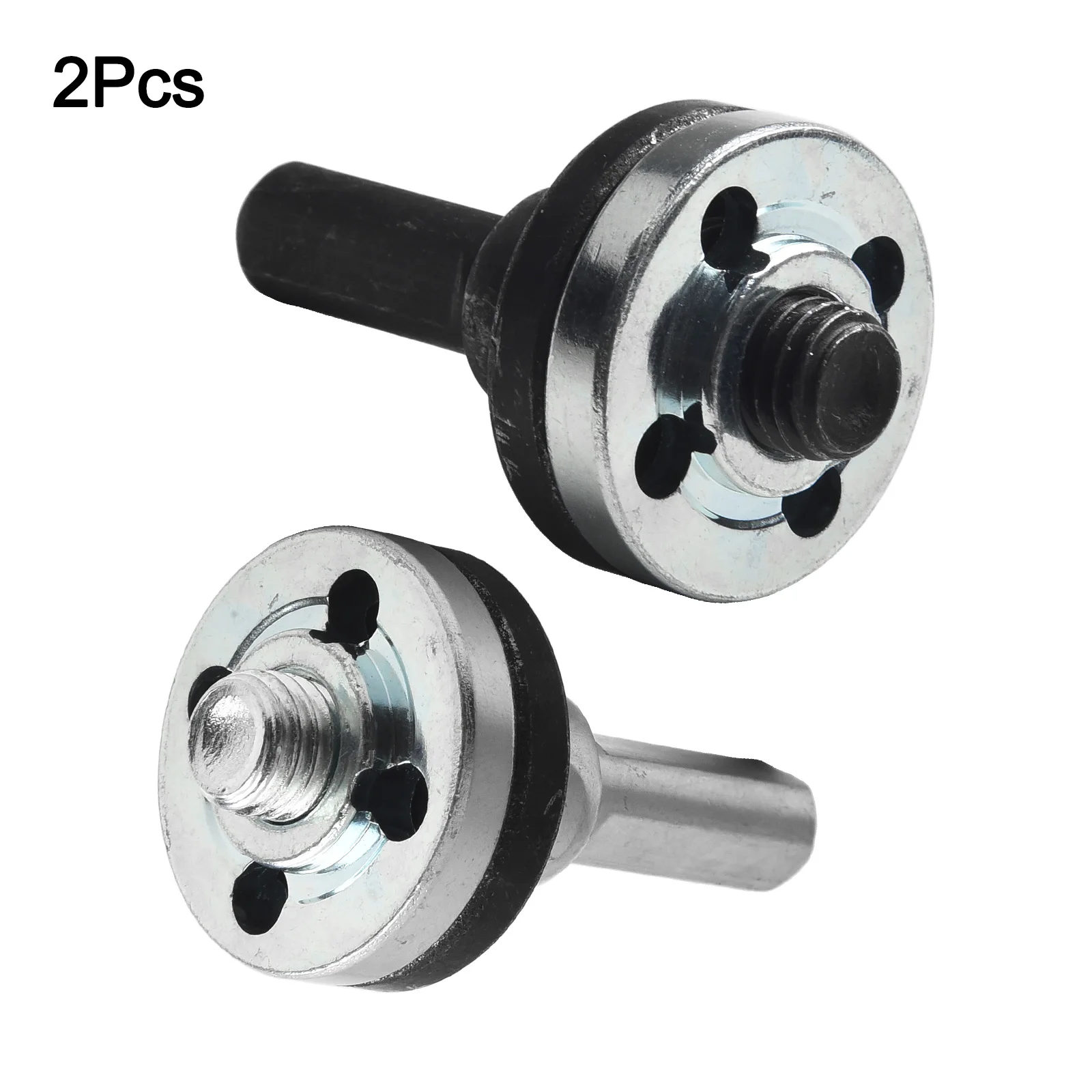 Adaptador de amoladora angular para pulir, taladro inalámbrico Compatible con Material de acero de Color plateado, muela con mango Triangular