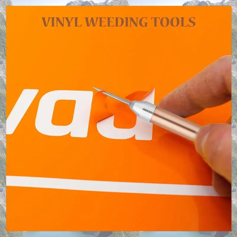 

2025 Trend LED Weeding Tools For Vinyl Lighted Weeding Pen With Pin & Hook For Removing Tiny Vinyl Paper/Iron Projects Cuts