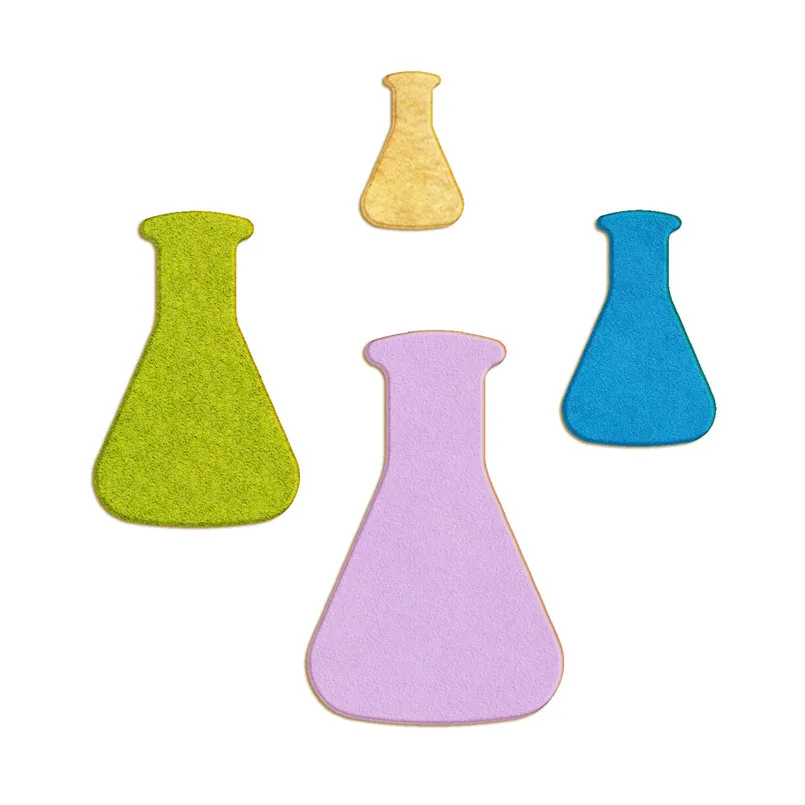 Four Specifications Cartoon Nature and Life,Laboratory Glass Bottles,Plastics Moulds,Cake Fondant Tool,Cookie Sushi Fruit Cutter