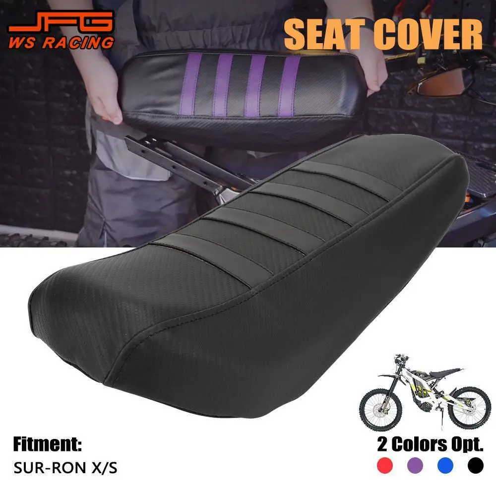 

For Sur Ron Seat Cover Motorcycle Rain Gripper Soft Saddle Dust Cover Waterproof Protector For Sur-Ron Surron S X Electric Bike