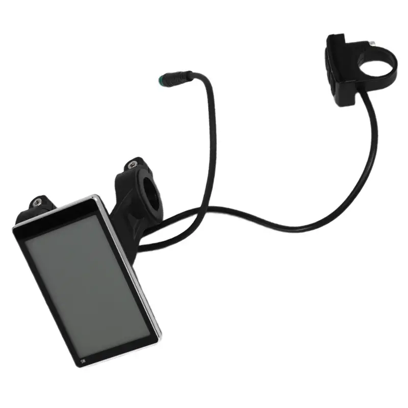 AEF2-Fatbike Accessoires Dispaly Version Waterproof Screen LCD Speed Meter For Fatbike OUXI V8 M5 Scooter Parts