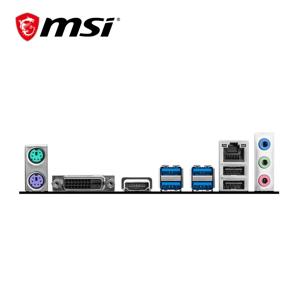 MSI AMD B450M-A PRO MAX II New Motherboard Dual-channel DDR4 Memory M.2 SATAIII USB3.2 Support R9 CPU Socket AM4 Mainboard