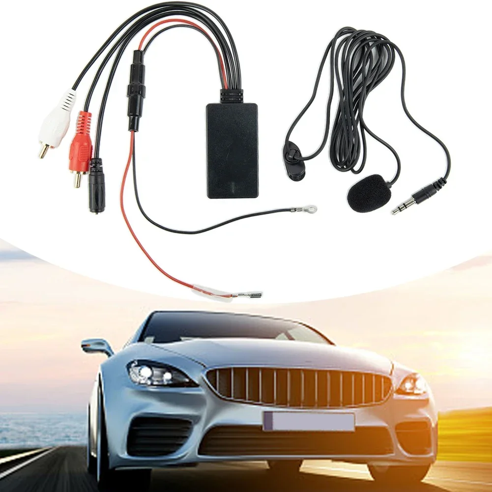 Car Cable Car Accessories Car Audio Microphone Adapter Auto-pairing Practical To Use Brand New Car Spare Parts