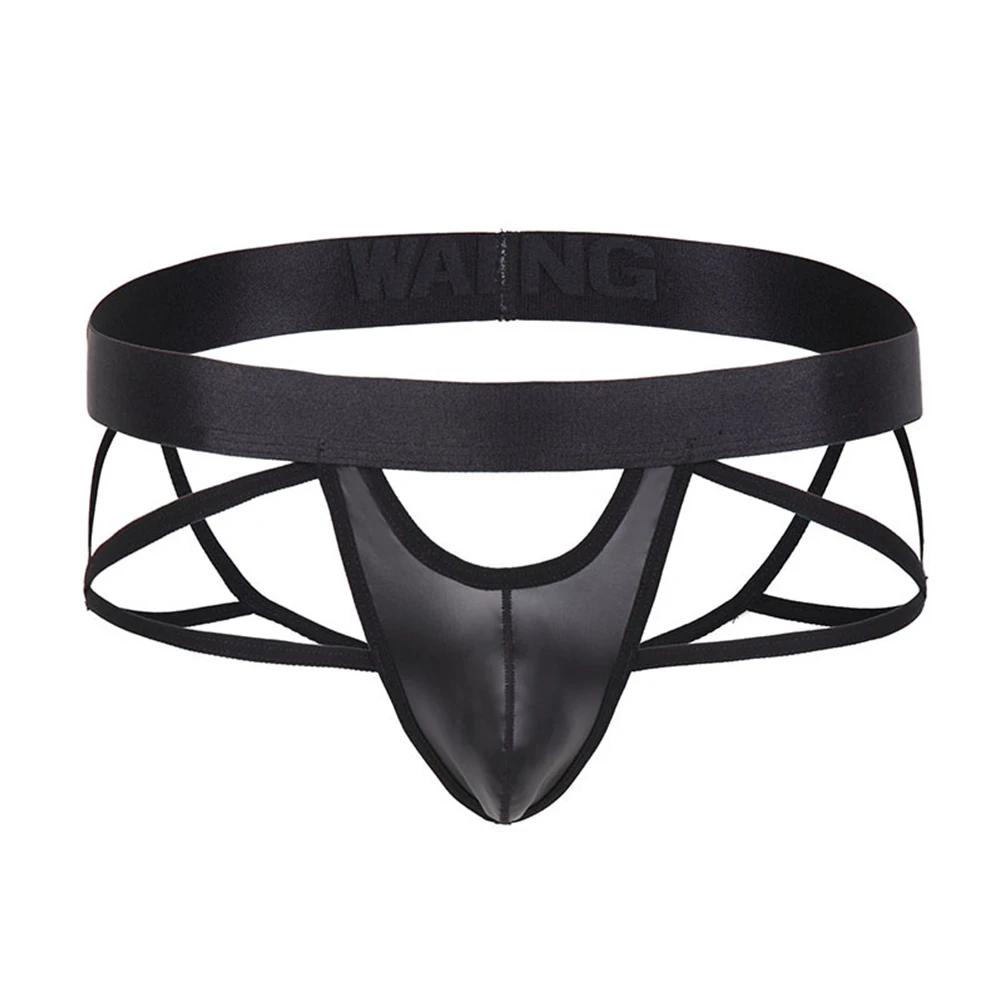 Jockstrap amissié pour homme, caleçon sexy à bout ouvert, sous-vêtement