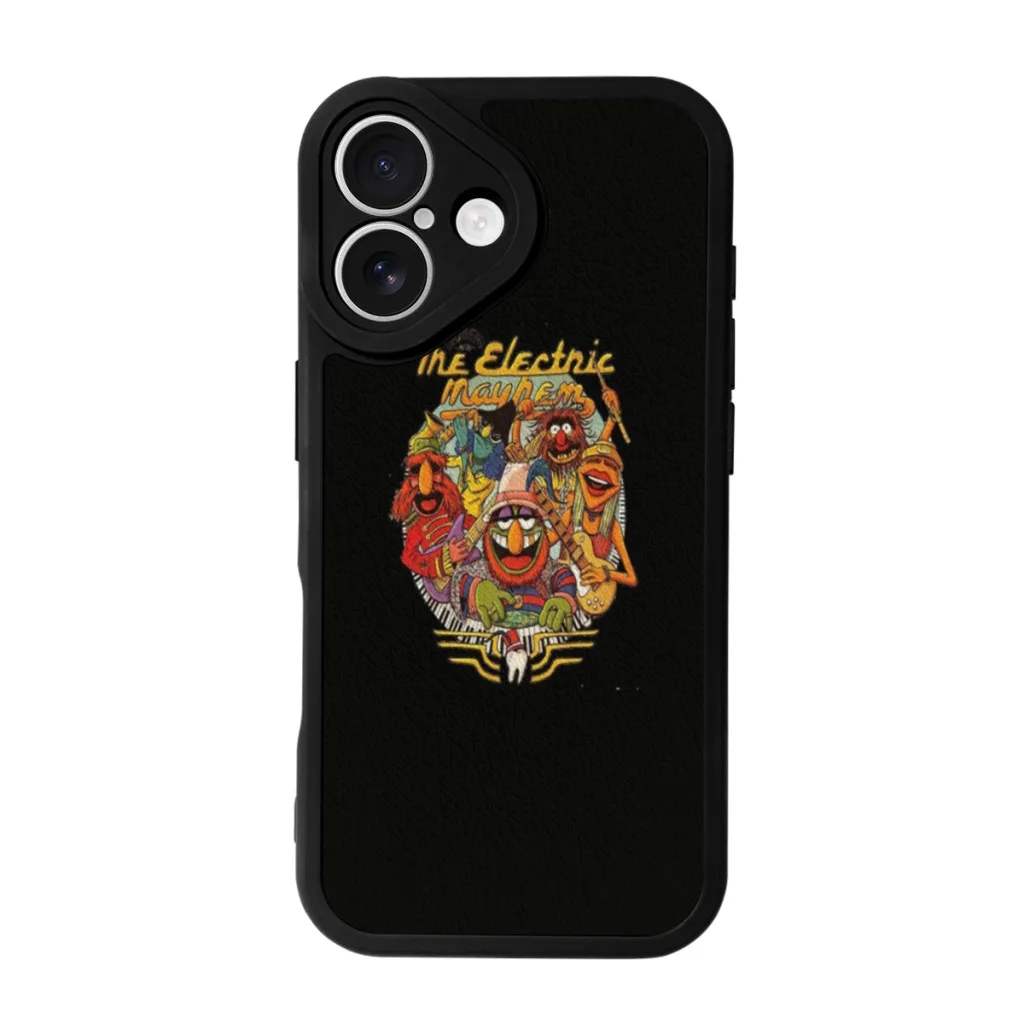 Phone Case For iPhone 16 Pro Max Silicone Skin Case dr teeth and the electric mayhem shirt Essential