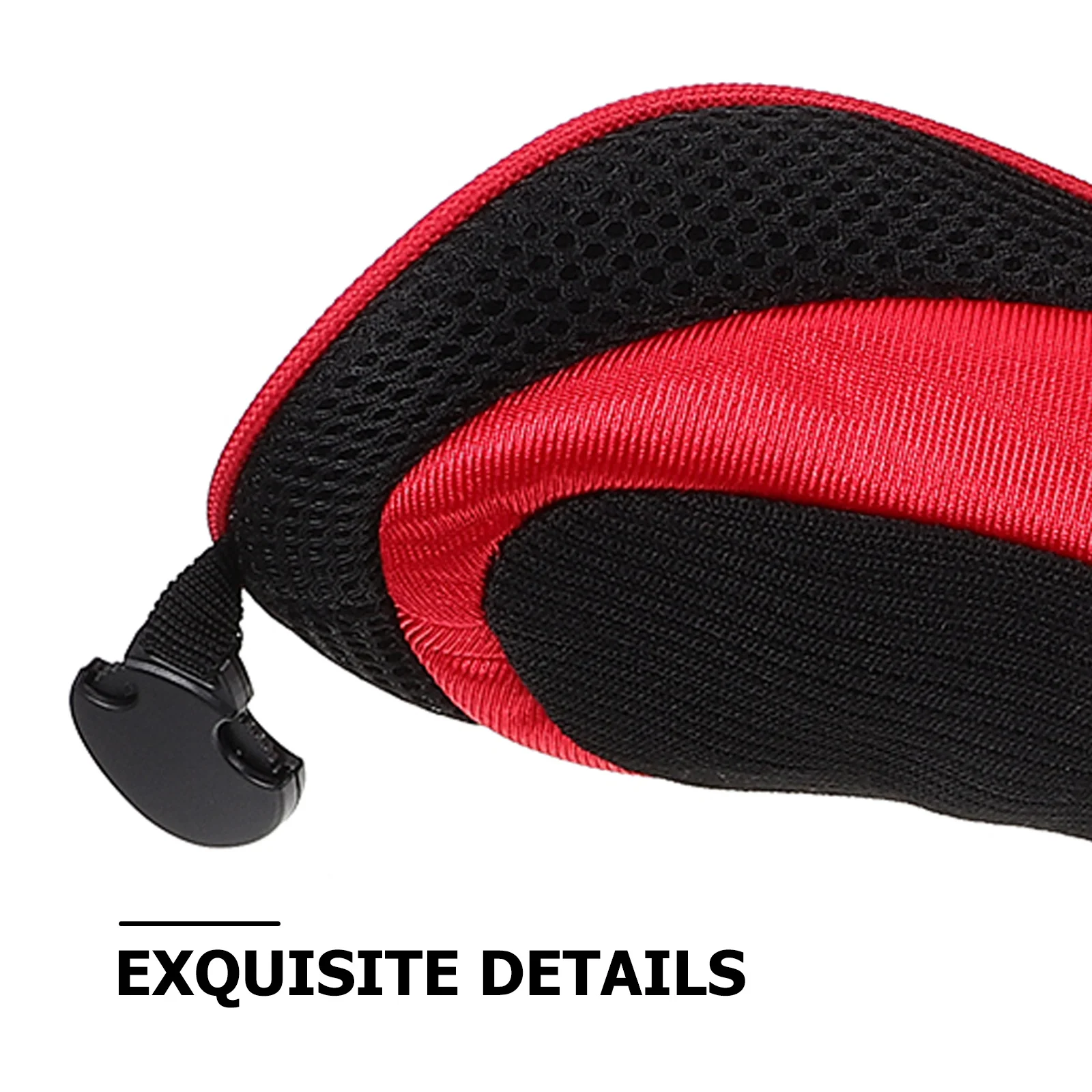 مجموعة واحدة من غطاء رأس نادي الجولف، مادة قماش ممتازة، حماية من الحشو السميك للسائق، أغطية مضرب الحديد، تغطية كاملة #3