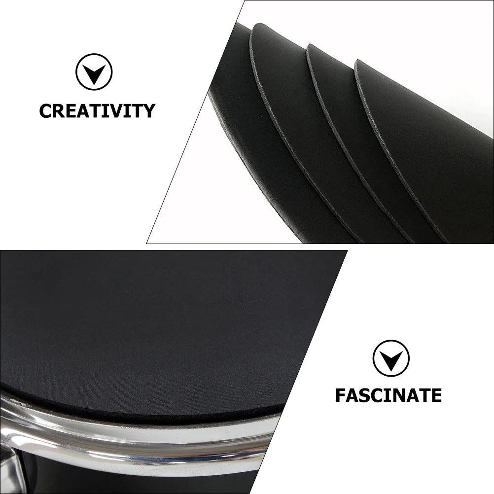 4 Pcs Drum Soundproofing Pad Snare Kit Music Practice Noise Reduction Tenor 12 Inch Foam Mute 14 13 Muffler Equipment