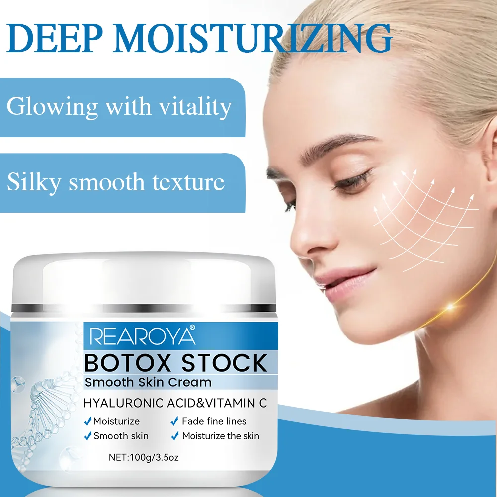 BOTOX STOCK vitamina C Retinol crema Facial hidratante reparación nutritiva crema Facial iluminadora antiarrugas cuidado de la piel Facial