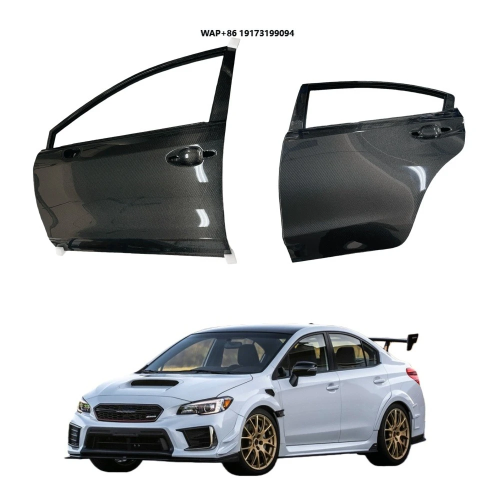 

Performance Carbon Fiber Car Door for WRX 2015-2021 Light Weight Body Kit Part