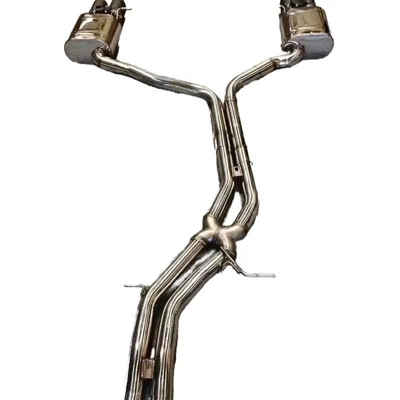 

Exhaust for AUDI S6 S7 S8 C7 4.0T 2013-2018 Stainless Steel Exhaust Pipe High Performance Exhaust System