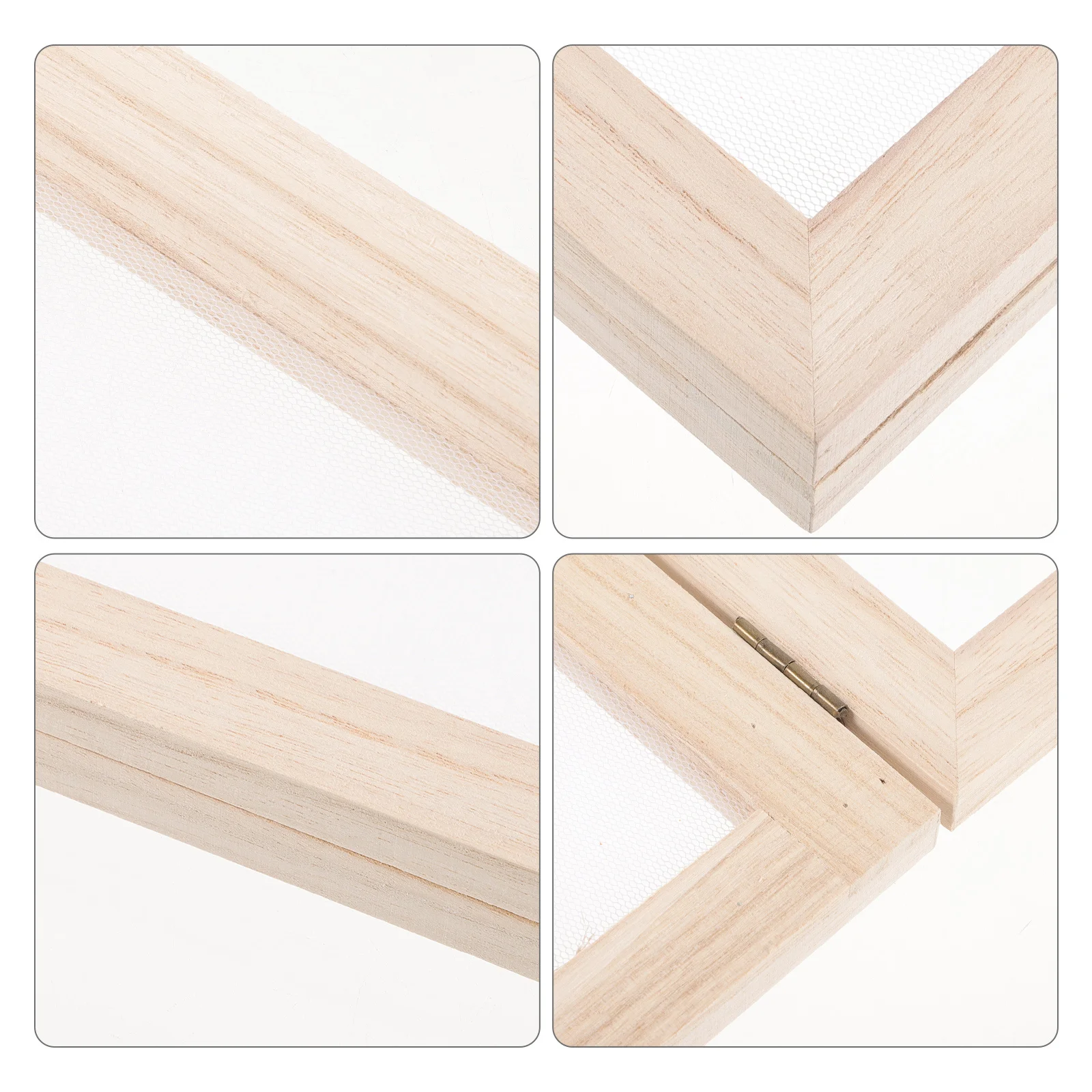 Diy Children Craft Making Kit Wooden Frame Screen For Handmade Paper Recycling Project Kids Craft Activity, Paper Making