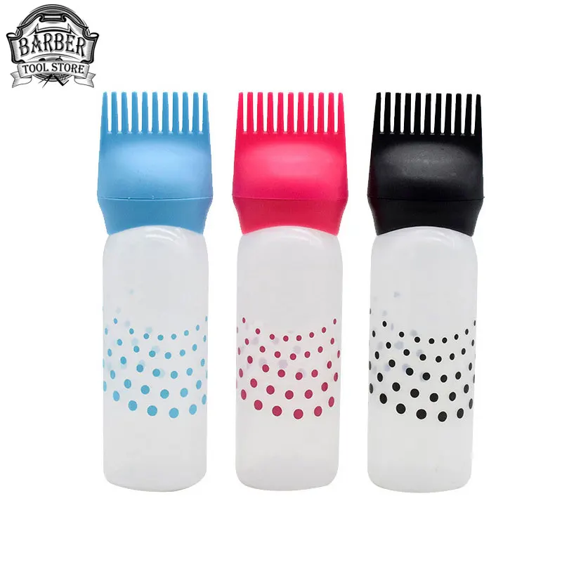 

Salon Hair Coloring Bottle Tint Hair Refillable Bottles Hairdressing Shampoo Applicator Barbershop Hair Coloring Styling Tools