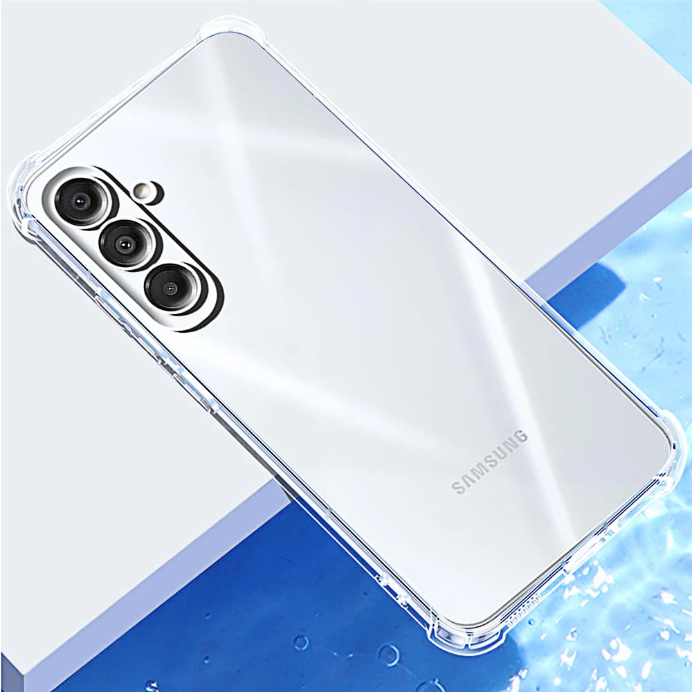 Shockproof Phone Case for Samsung Galaxy A16 5G A15 5G 4G A25 A35 A55 Transparent Clera Back Covers A 16 15 25 35 55 phonecases