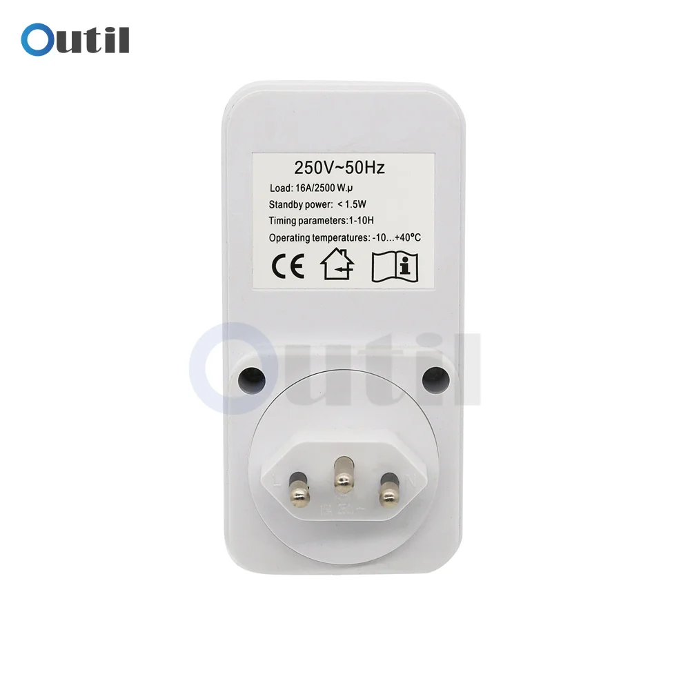 24 Hour Cyclic Electronic Digital Timer Switch EU UK AU US BR FR Plug Kitchen Timer Outlet Programmable Timing Socket 220V