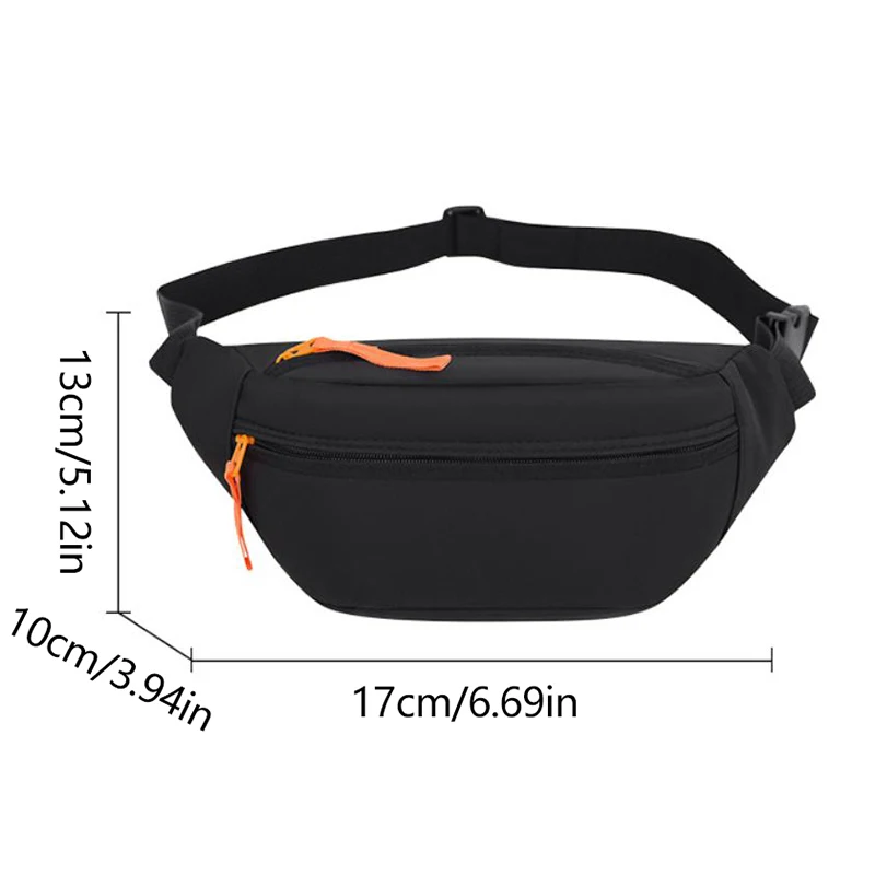 Image 7: Sac de poitrine imperméable décontracté, sac de téléphone Simple et Portable pour randonnée en plein air