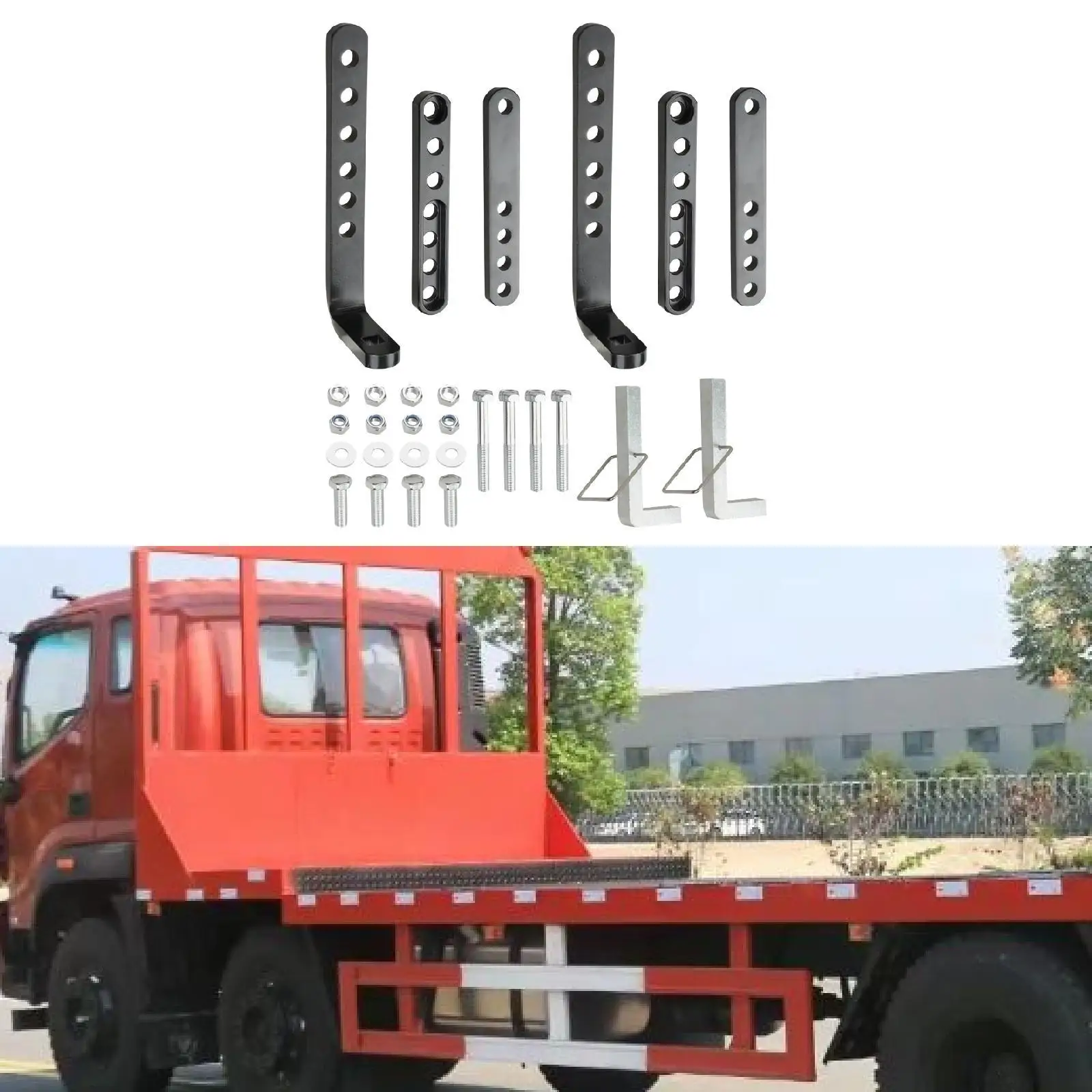 

2 комплекта кронштейнов управления поворотом прицепа, аксессуары 95-01-5600, подходят для прицепа 3", 4", 5", 6 дюймов