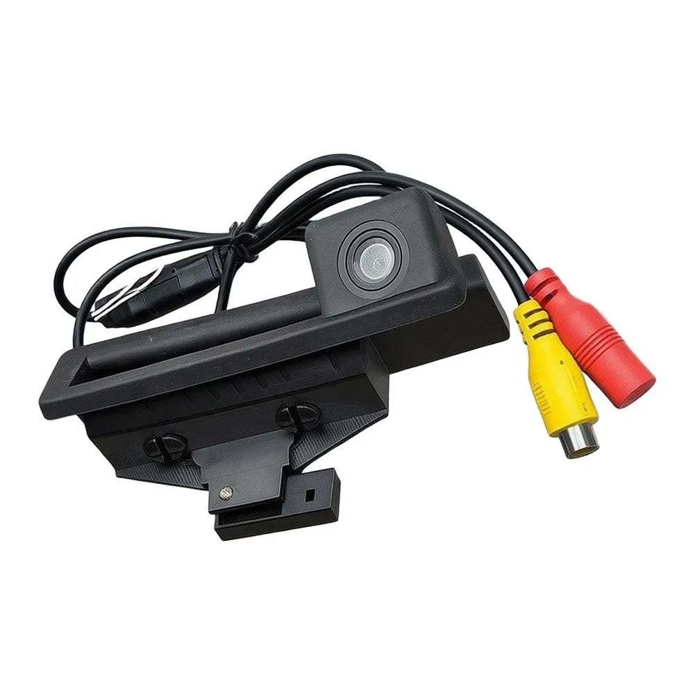 For BMW X1 X5 X6 Trunk Switch with Camera Compatible with For E60 E70 E82 For E90 Direct Fit Black Plastic Component