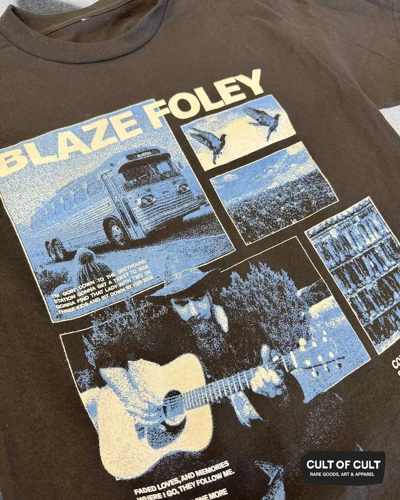 Blaze Foley Clay Pigeons T-Shirt