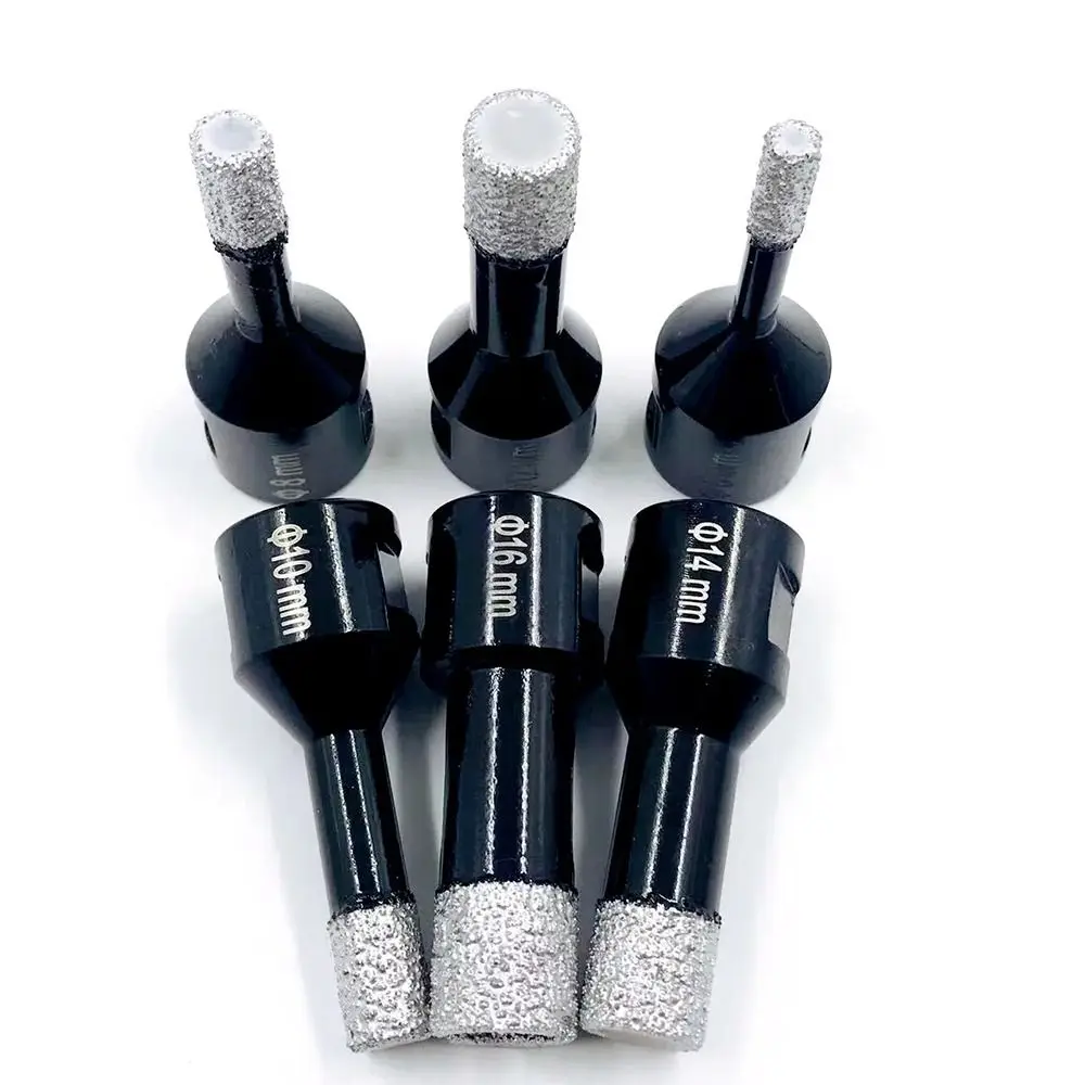 

6mm-25mm Vacuum M14 Thread Brazed Hole Opener Diamond Drilling Core Bit Angle Grinder Drill Bit for Ceramic Tile Granite Marble