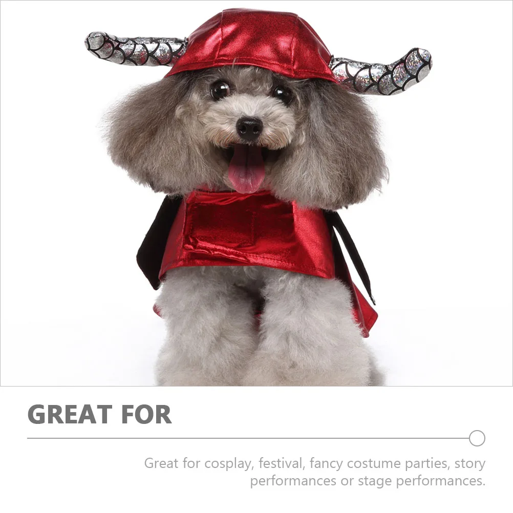 

Festival Dog Costume Comfortable Wear-Resistant Puppy Clothes Party Puppy Accessory Decorative Dog Clothes Supply