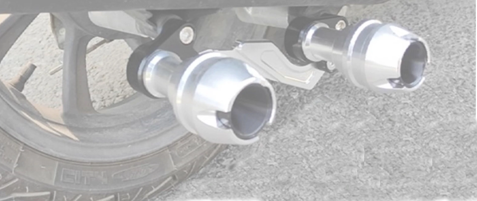 Auspuffrohrschieber, Fallschutz für Yamaha Nmax 155 Xmax 250 300 400 AEROX 155 NVX 155 Der Fahrzeugkörper-Sicherheits-Anti-Drop-Ball