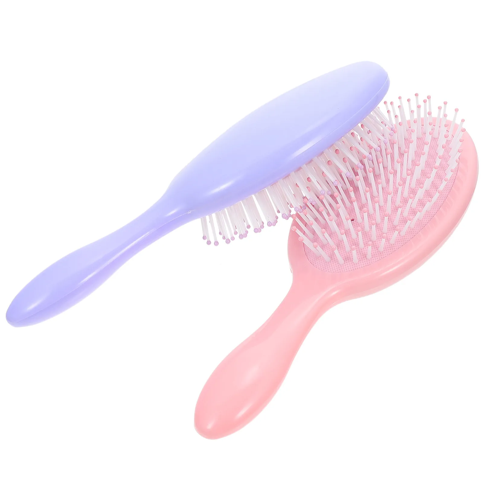 

2Pcs Airbag Massage Combs Plastic Detangling Hairbrushes Scalp Stimulating Hair Growth Comfortable Portable Hairdressing Brushes