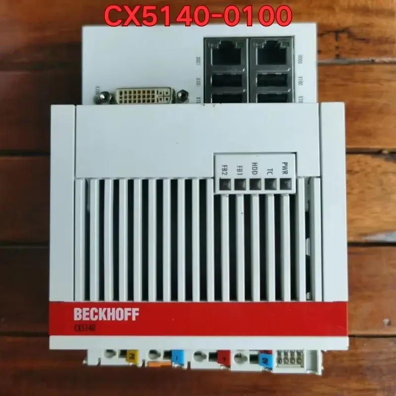 Second-hand PLC module CX5140-0100 function test is normal